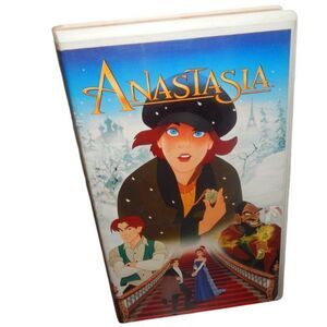 ANASTASIA vintage VHS original clamshell case Meg Ryan Russian princess animated